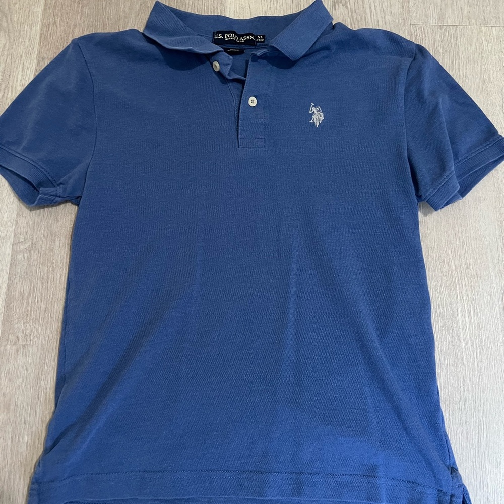 U.S. Polo Assn. Blue Polo Shirt